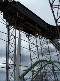 Roller coaster maintenance