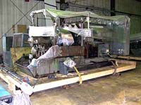 machine packaged for shipping
